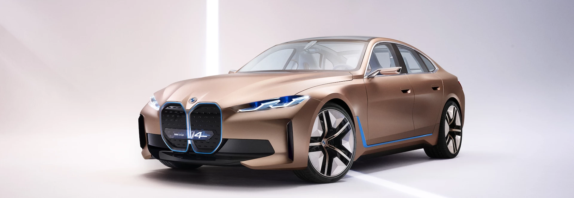 BMW unveils Concept i4 previewing new electric saloon
